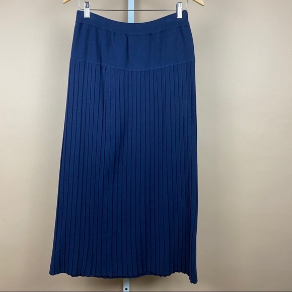 Vintage Medium Pleated High Waist Skirt Scottish Norwegian 40’s 50s Retro Winter - Picture 1 of 4
